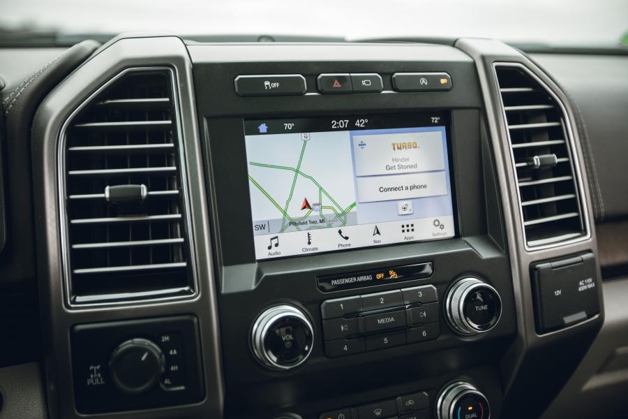 Детали интерьера Ford F-150 Limited SuperCrew 2018 года  (фото 44 из 59)